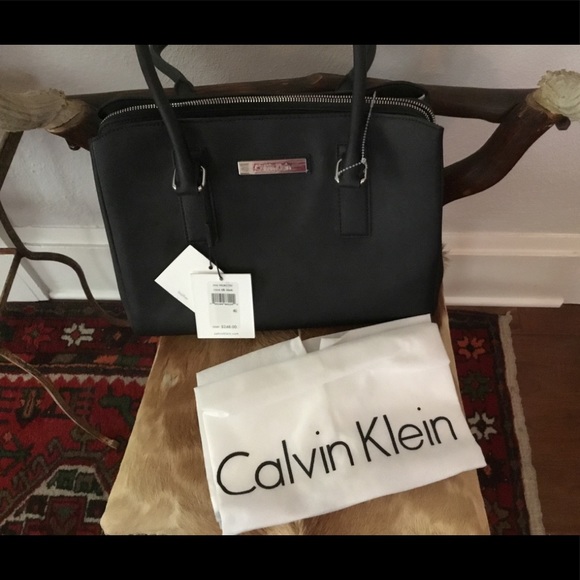 calvin klein blanche satchel